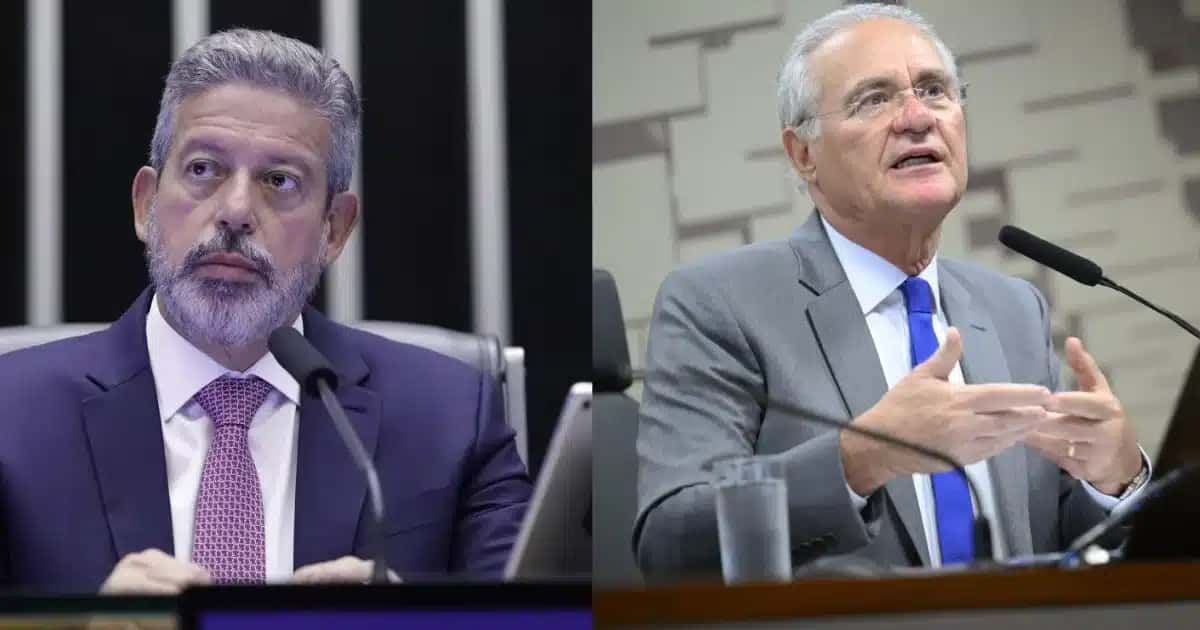 Arthur Lira (PP) e Renan Calheiros (MDB). Fotos: Vinicius Loures/Câmara dos Deputados e Andressa Anholete/Agência Senado
