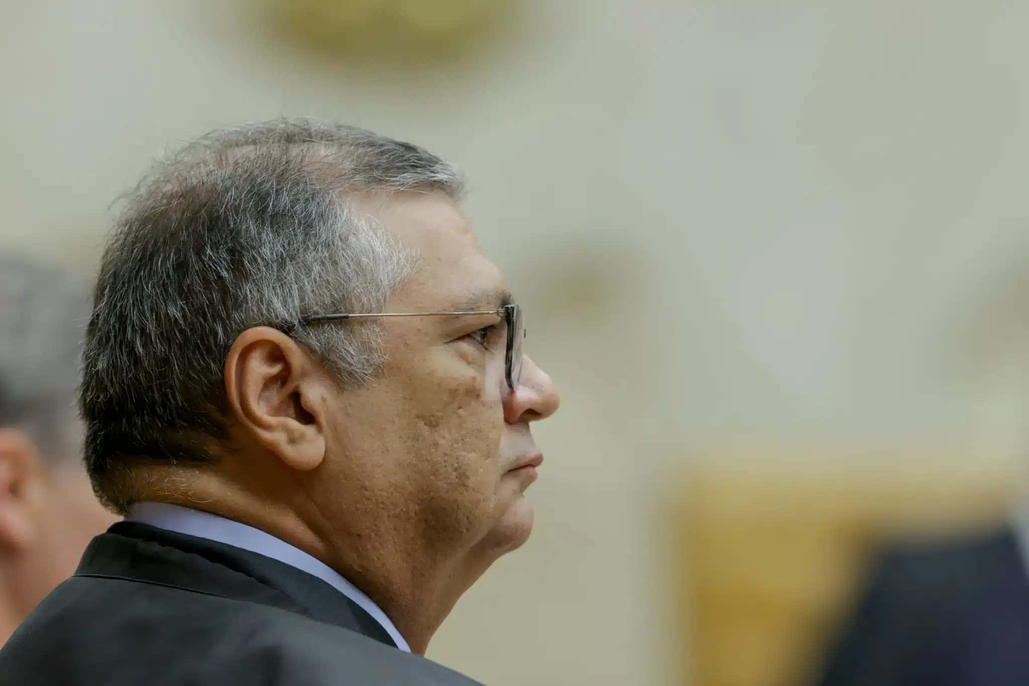 Ministro Flávio Dino na sessão plenária do STF