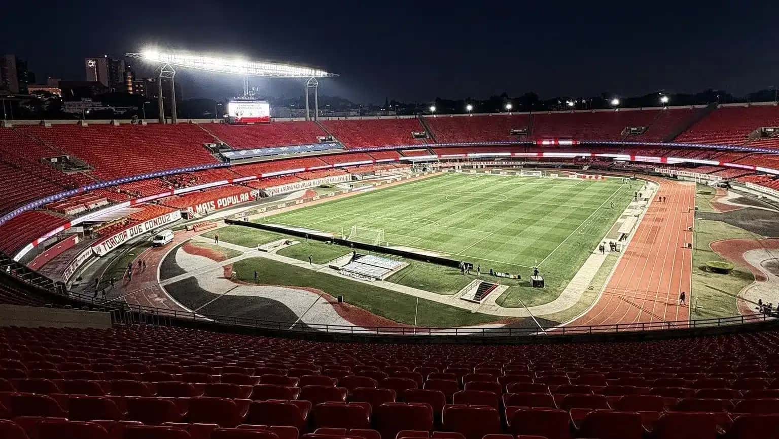 MorumBIS, estádio do São Paulo, recebe o jogo contra o Bolívar