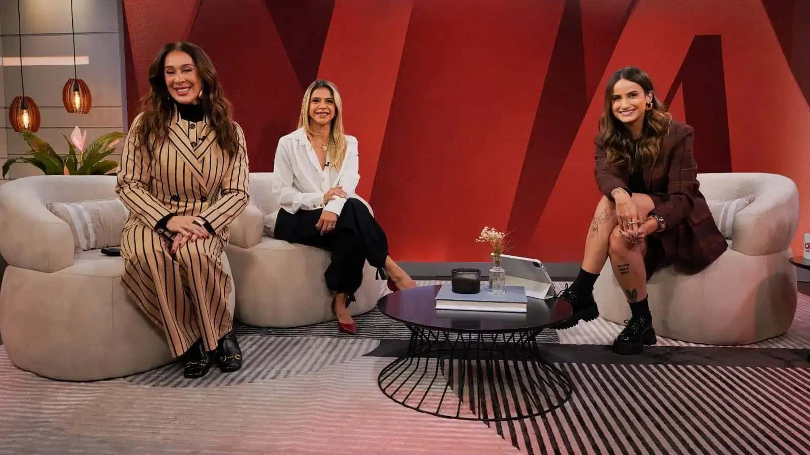 Claudia Raia e Sylvana Vasconcelos são as primeiras convidadas do “Na Palma da Mari – Entre Mulheres”