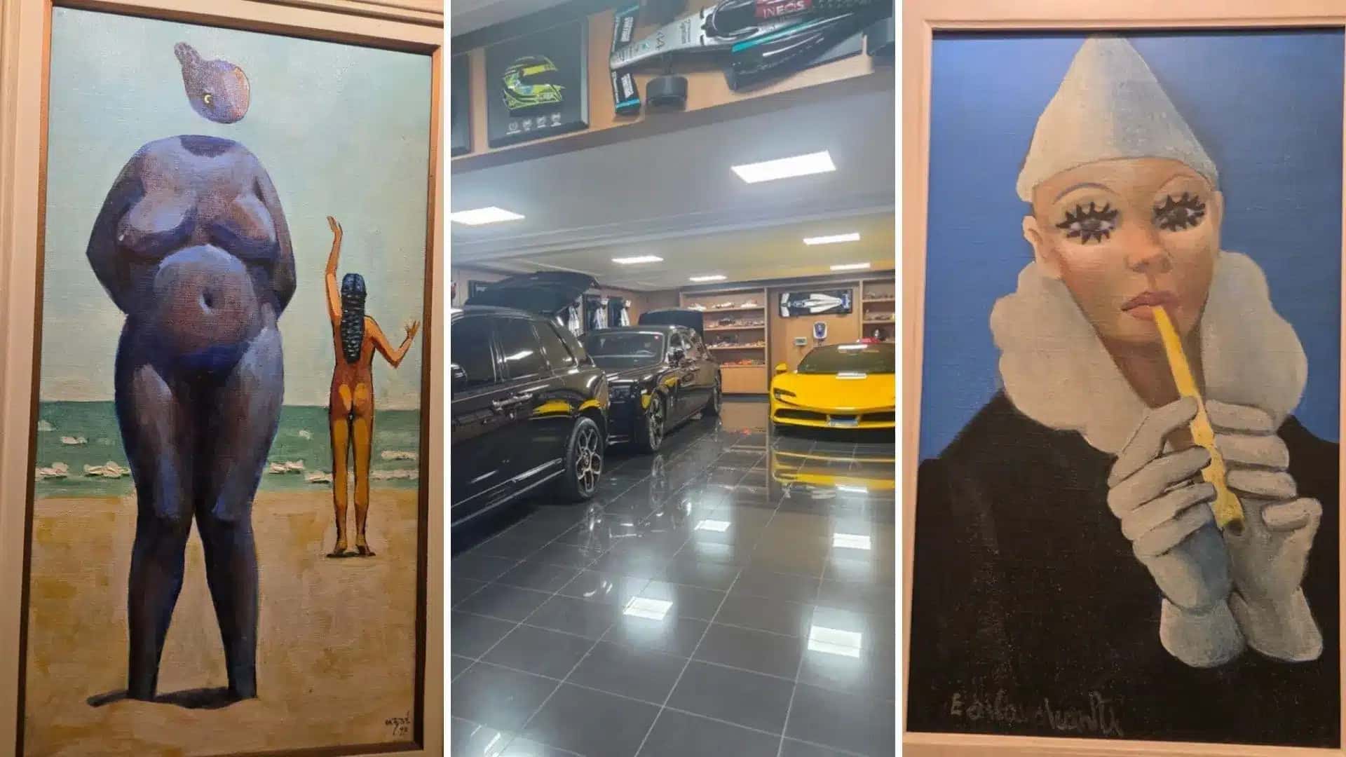 A Receita Federal divulgou imagens de bens apreendidos durante a Operação Arena