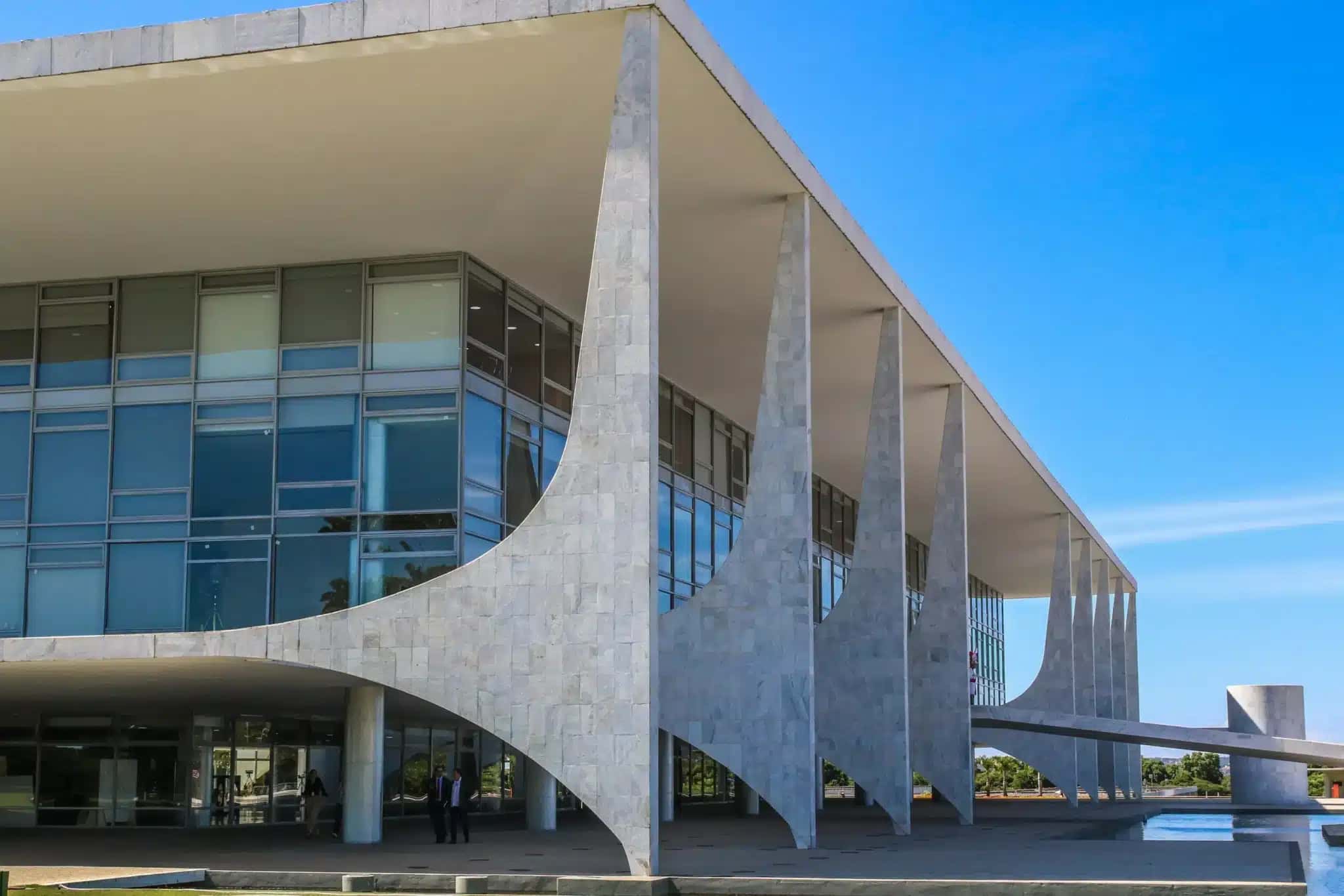 Fachada do Palácio do Planalto
