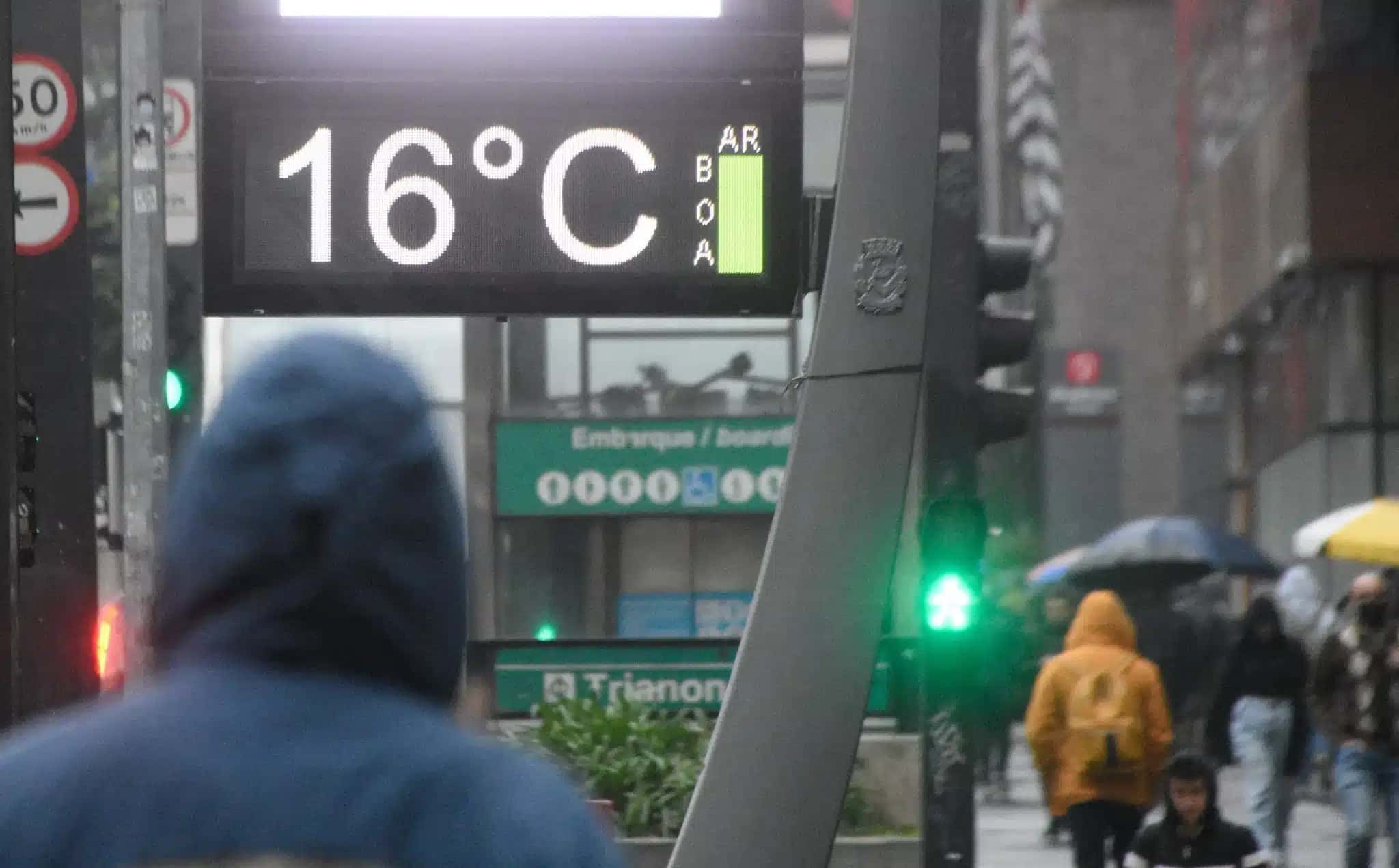 São Paulo deve enfrentar queda acentuada de temperatura nos próximos dias