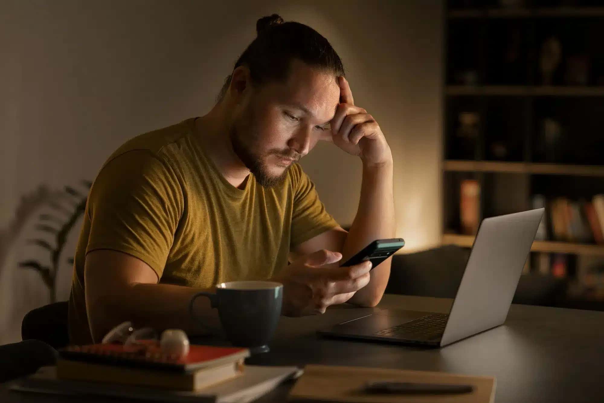 Alternar entre o celular e as tarefas ao longo do dia é parte do mecanismo que gera o cansaço digital