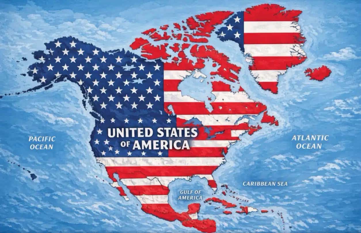 Publicação de Trump retrata países da América do Norte e Central como territórios dos EUA