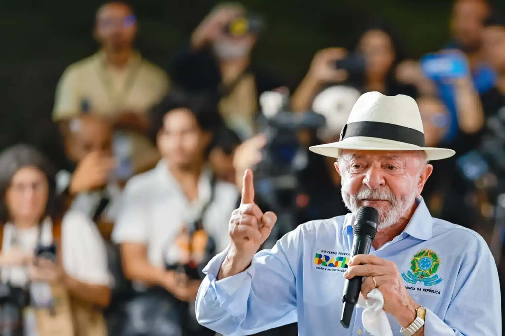 Presidente da República, Luiz Inácio Lula da Silva, durante Visita ao Hospital do Câncer Governador Marcelo Déda Chagas, no Hospital do Câncer de Sergipe, Aracaju Aracaju/SE