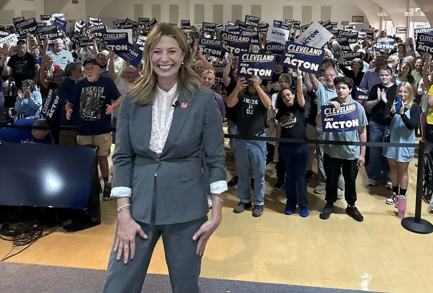 Amy Acton, candidata democrata ao governo de Ohio