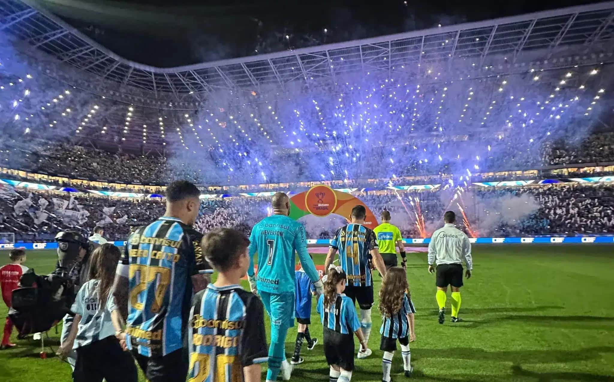 Estádio fica localizado em Porto Alegre (RS)