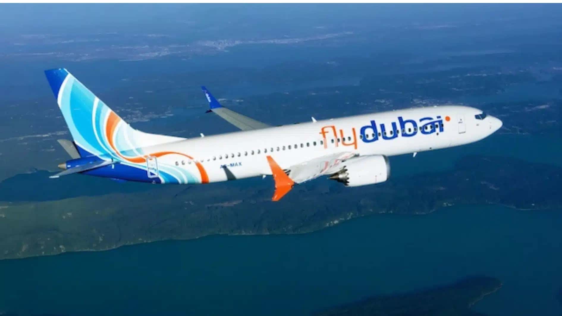 Avião da companhia aérea Flydubai