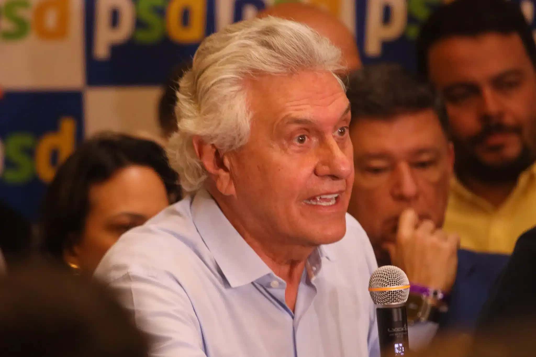 O ex-governador e candidato à Presidência, Ronaldo Caiado (PSD)