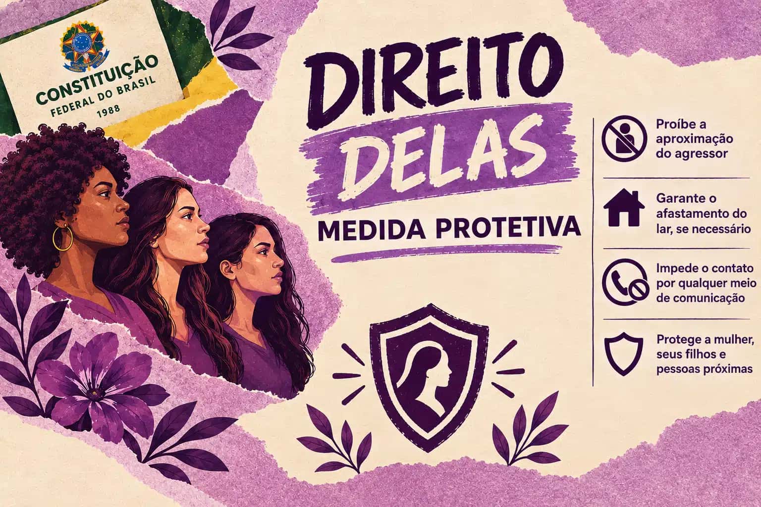 Medida protetiva busca garantir integridade física de vítimas mesmo antes da ocorrência de violência