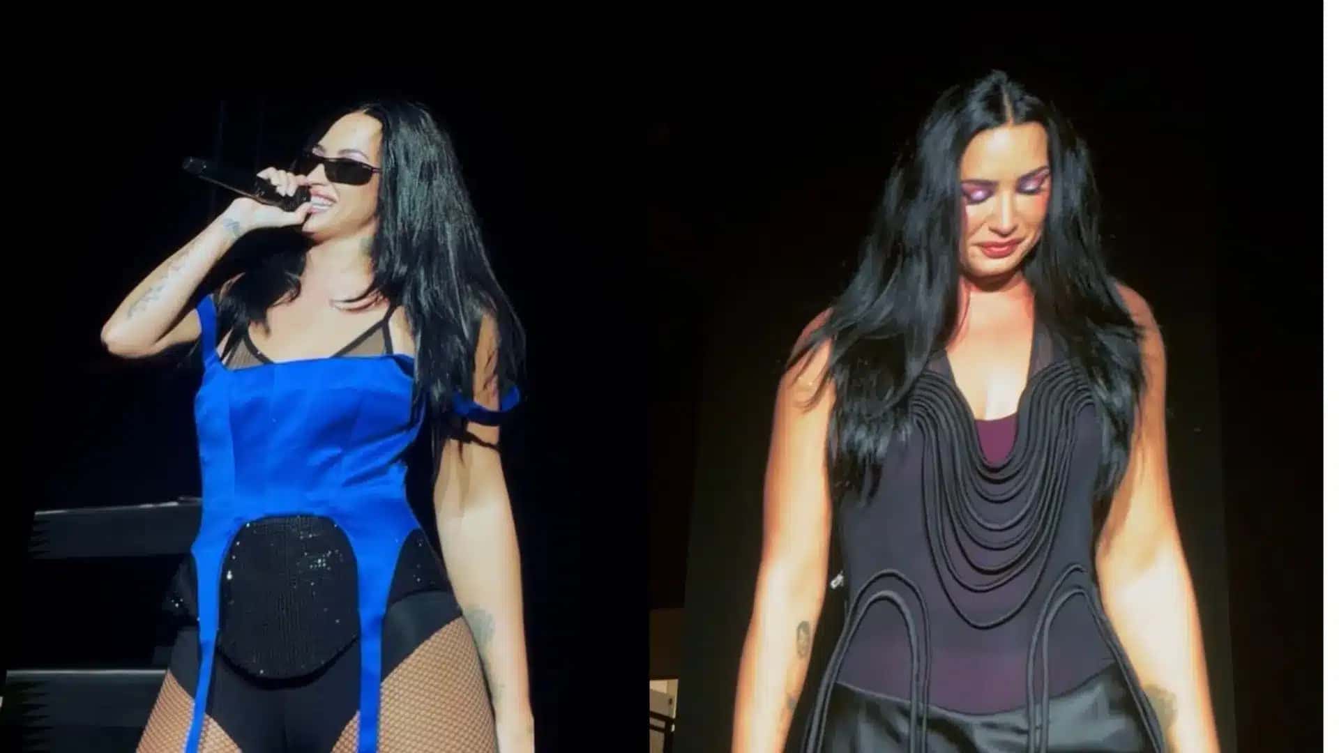 Demi Lovato fez show intimista em São Paulo no dia 15 de setembro
