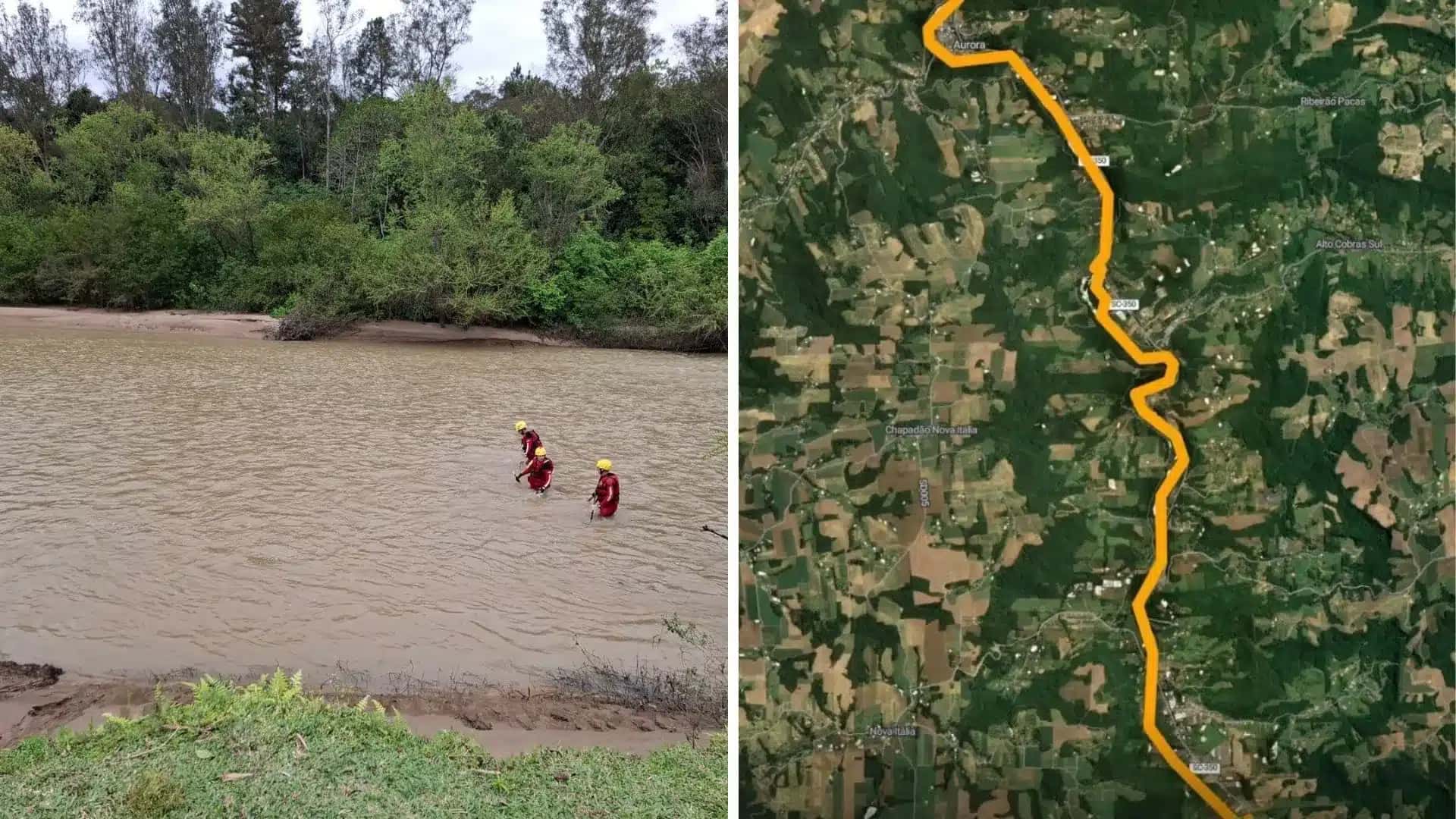O Corpo de Bombeiros segue em busca do menino Antônio Carlos Gomes Teixeira, de 4 anos, portador de TEA (Transtorno de Espectro Autista) que despareceu no último domingo (06) em Ituporanga (SC).