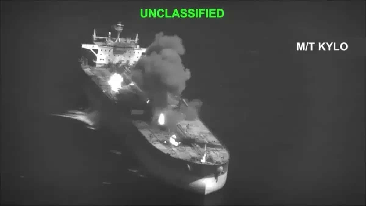 Vídeo: Veja o momento em que os EUA atacam petroleiros do Irã