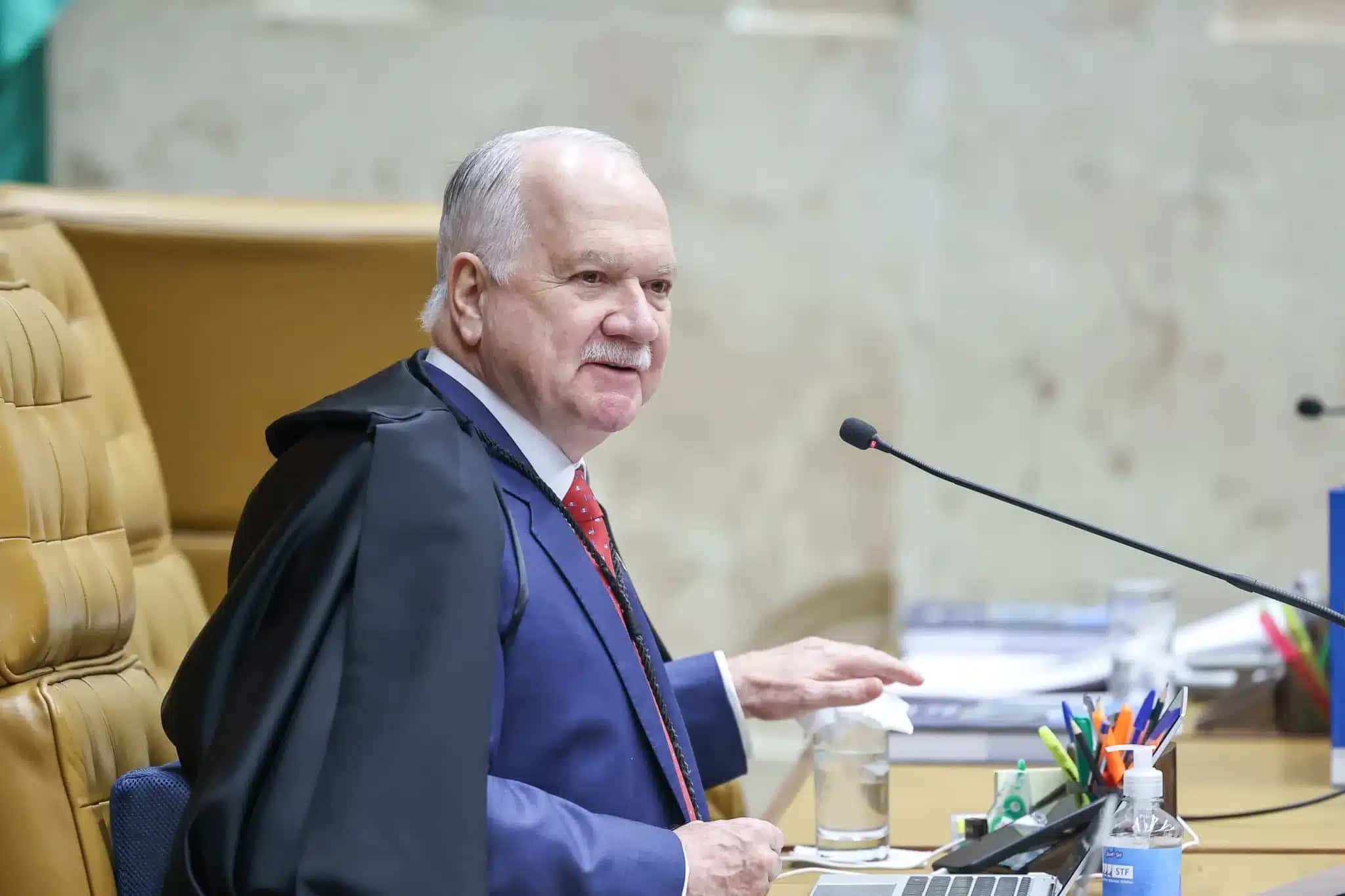 O ministro Edson Fachin, do STF