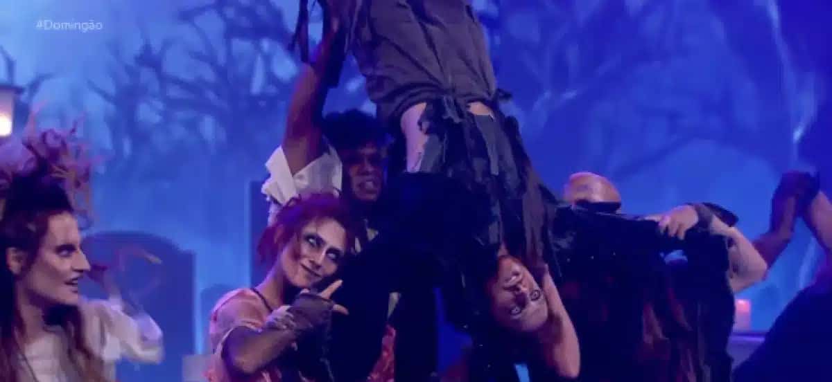 Grupo D da “Dança dos Famosos” apresenta “Thriller”