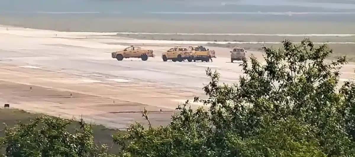 Homem invade a pista do Aeroporto de Guarulhos