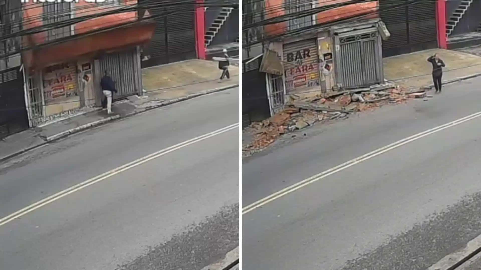 Idoso chegou a ser socorrido inconsciente, mas não resistiu e morreu.