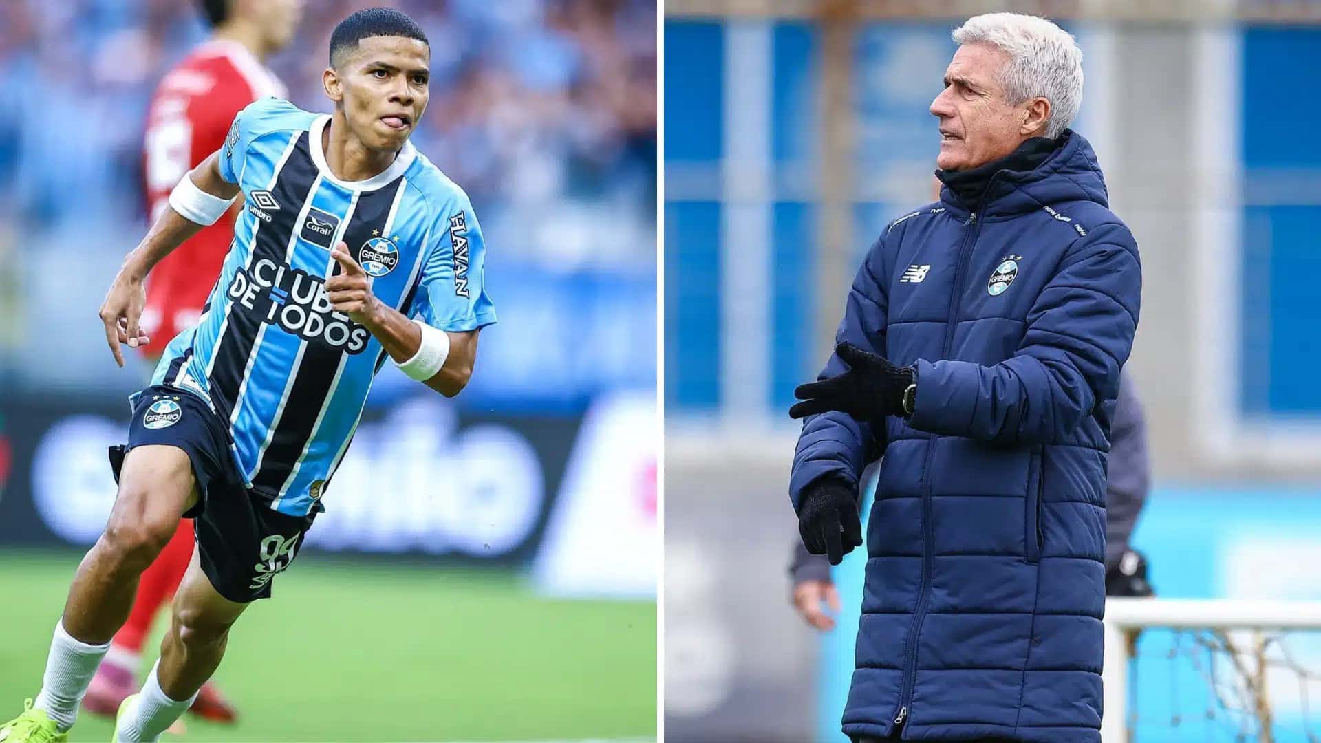 Atacante colombiano José Enamorado, do Grêmio, foi uma das vítimas de um criminoso que usava perfis falsos em aplicativos de mensagens para se passar pelo técnico português Luís Castro, também do clube gaúcho