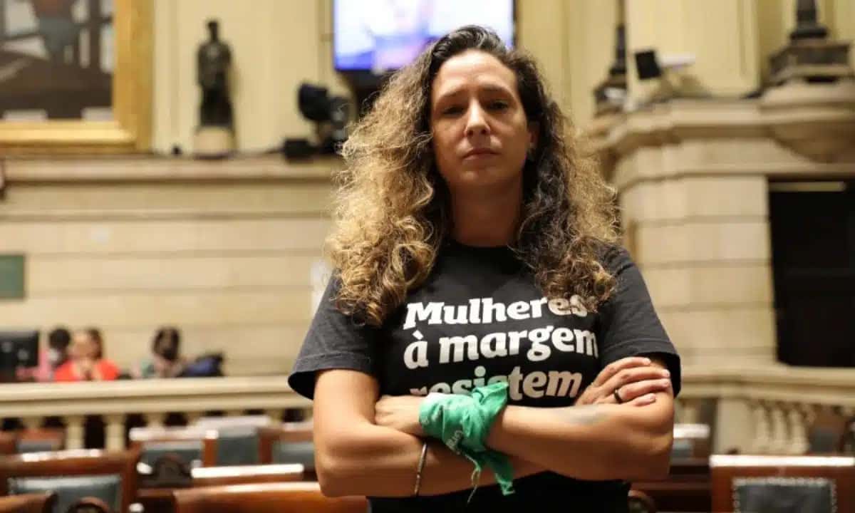 Monica Benicio, candidata ao Senado pelo Rio de Janeiro