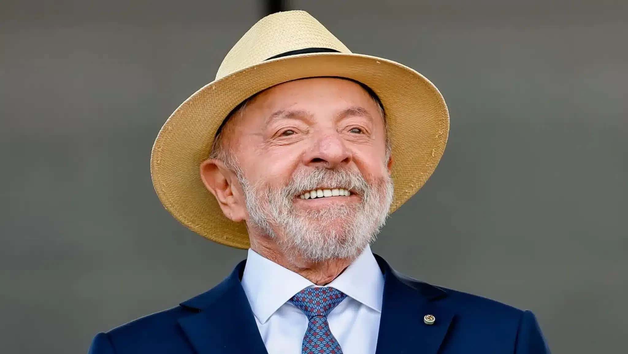 Presidente Lula, candidato à reeleição pelo PT
