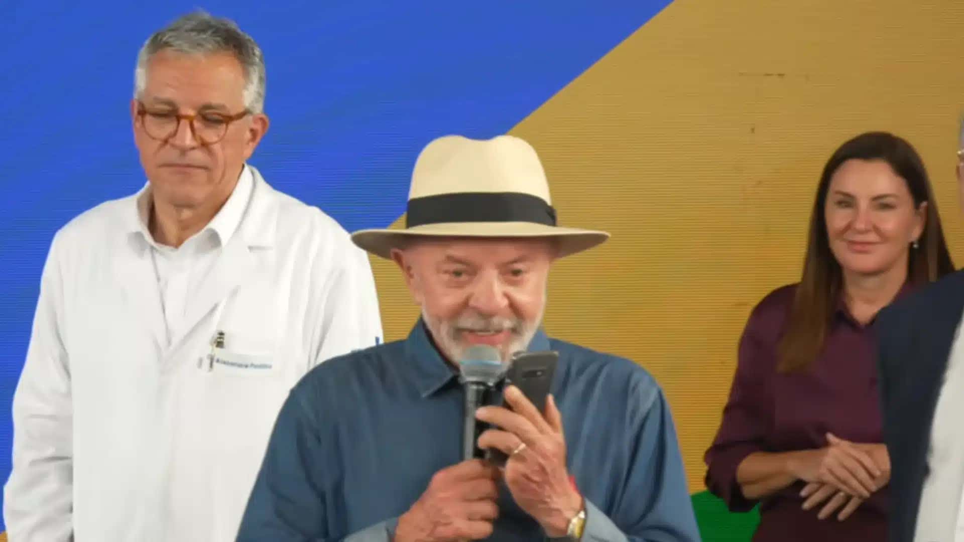 O presidente Luiz Inácio Lula da Silva (PT)