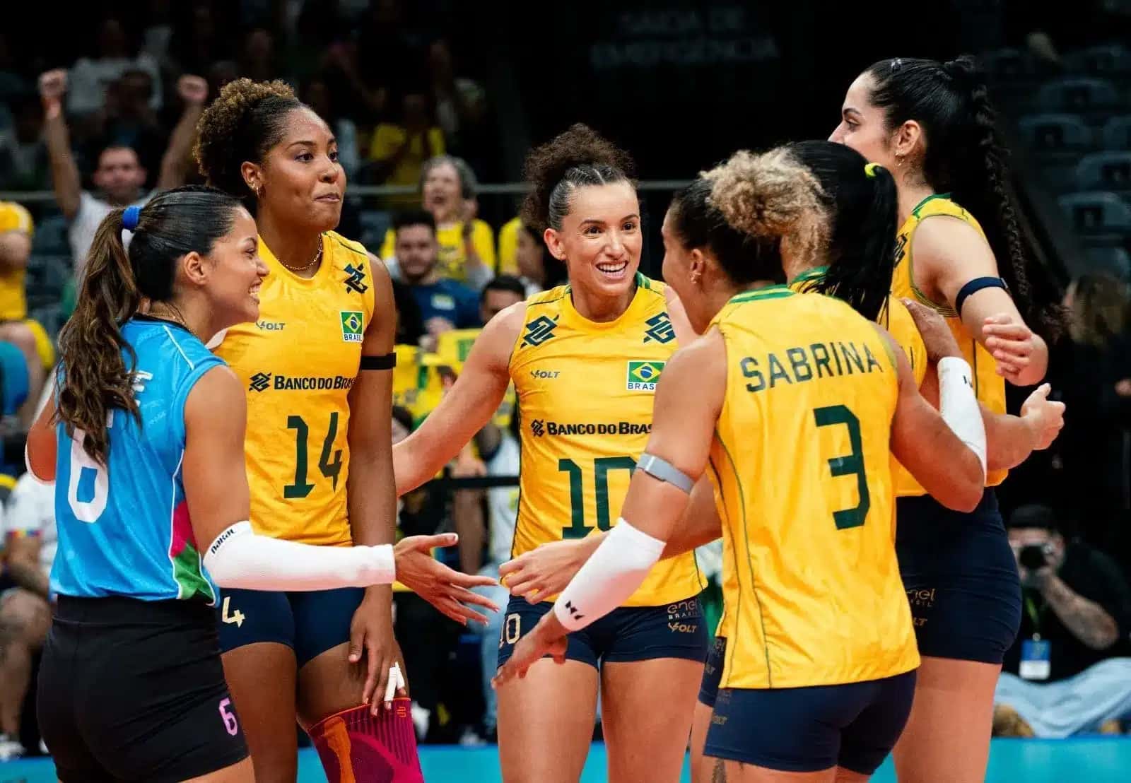 Jogo entre Brasil e Venezuela pelo Sul-Americano