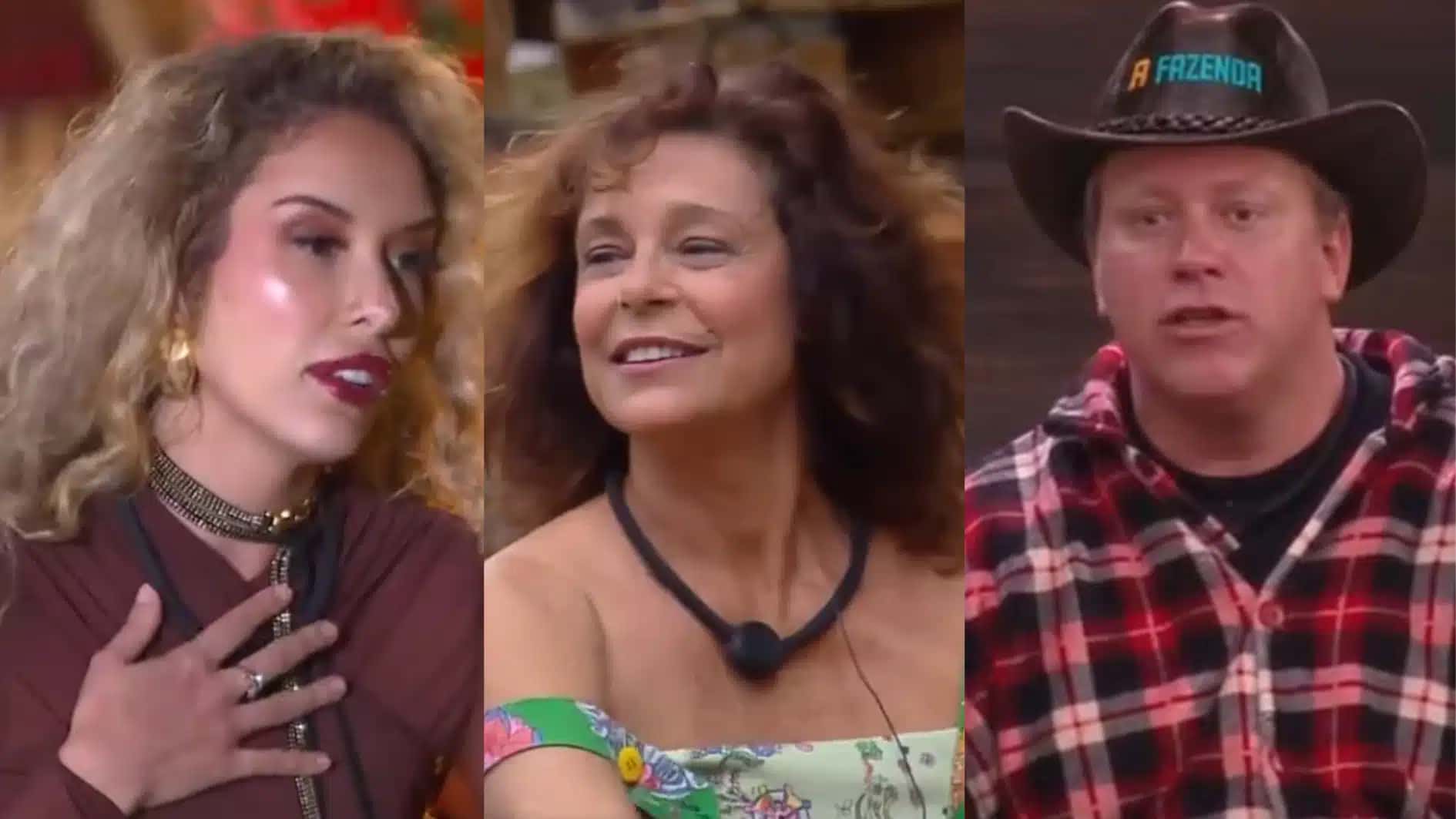 Stephanie, Giovanna Gold e Serginho disputam 1ª roça