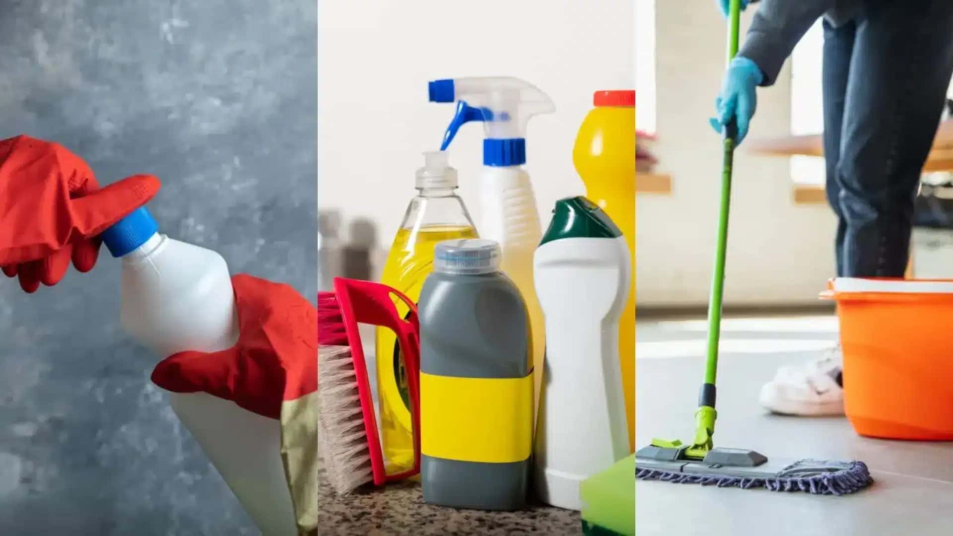 Água sanitária não pode ser misturada a outros produtos