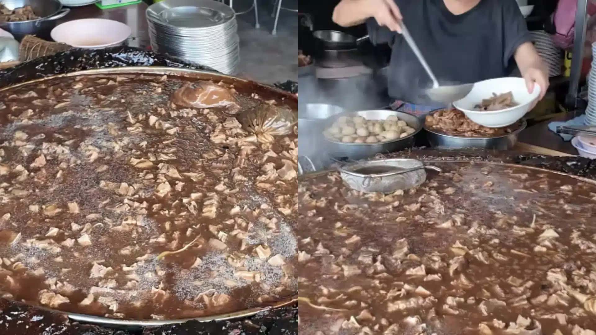 Caldo perpétuo de restaurante de Bangkok é um dos mais famosos do mundo
