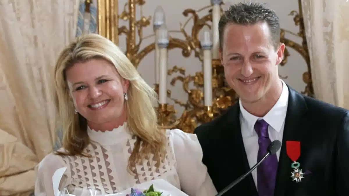 Corinna e Michael Schumacher