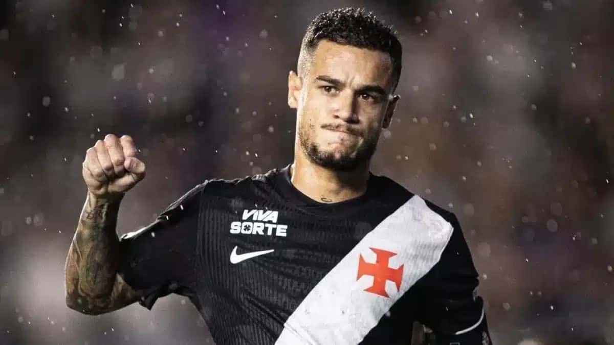 Philippe Coutinho em ação pelo Vasco