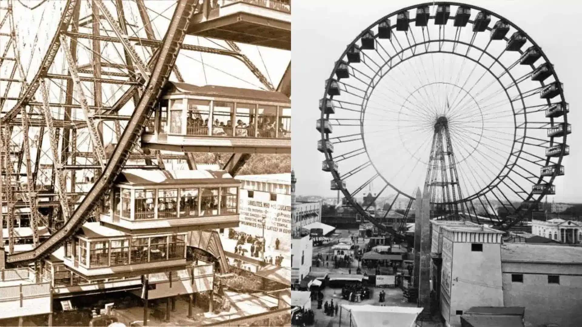 Roda-gigante conhecida como Ferris Wheel (Roda de Ferris), em Boston
