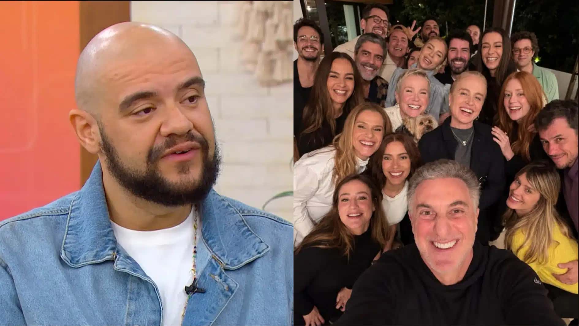 Gominho criticou reunião de famosos na casa de Luciano Huck