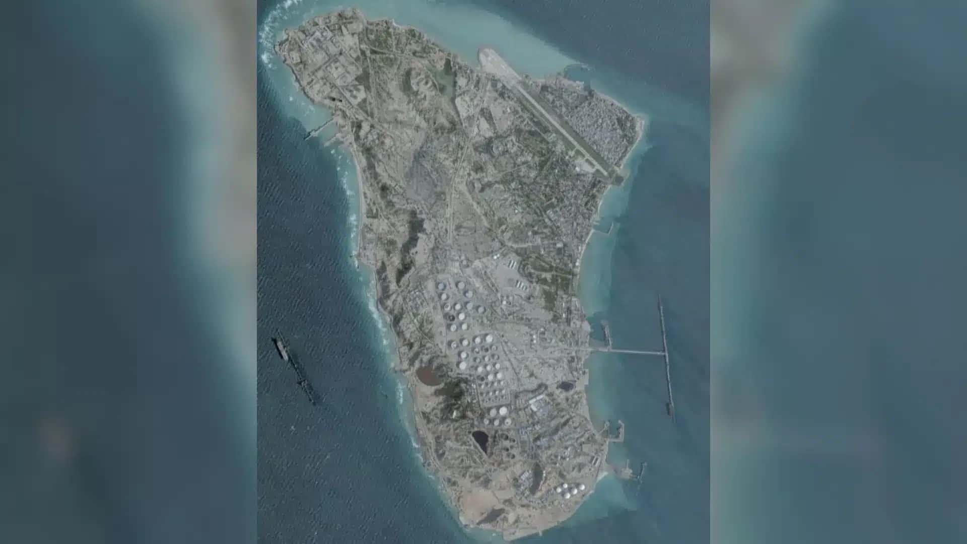 A Ilha de Kharg, no Irã