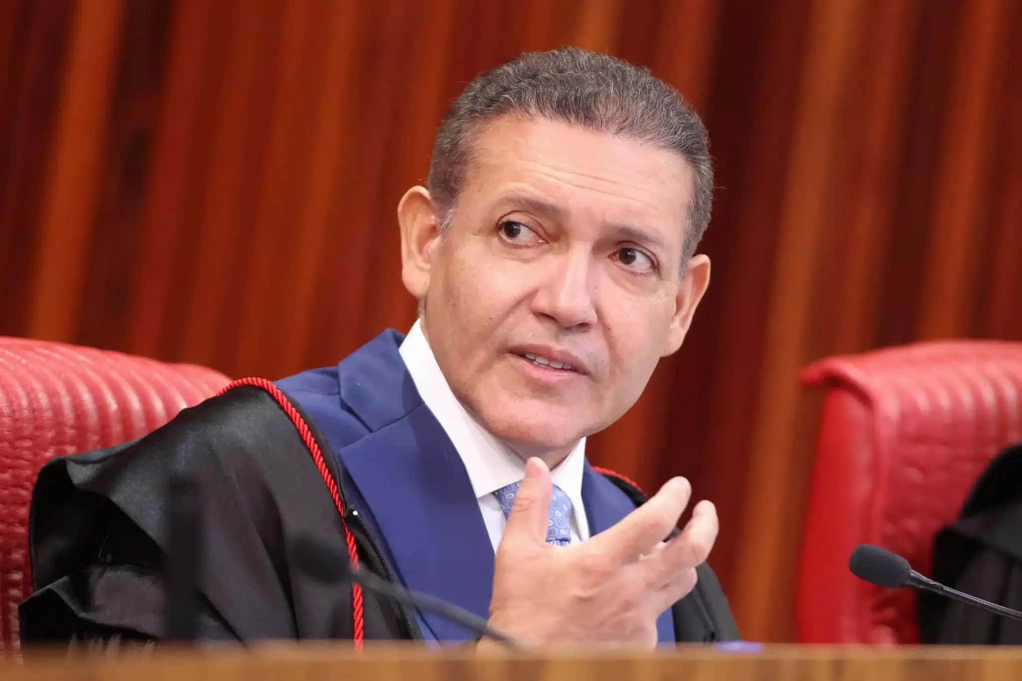 O presidente do TSE, ministro Kassio Nunes Marques