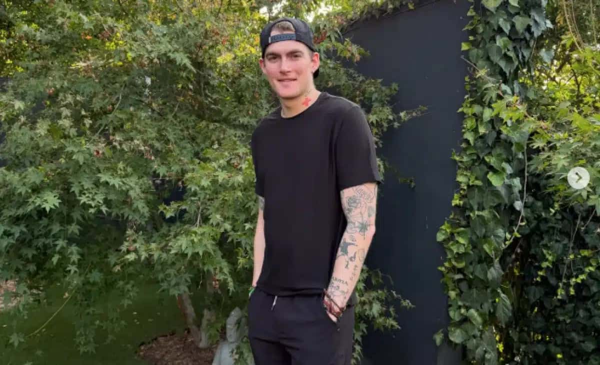 Presley Gerber é filho da atriz Cindy Crawford