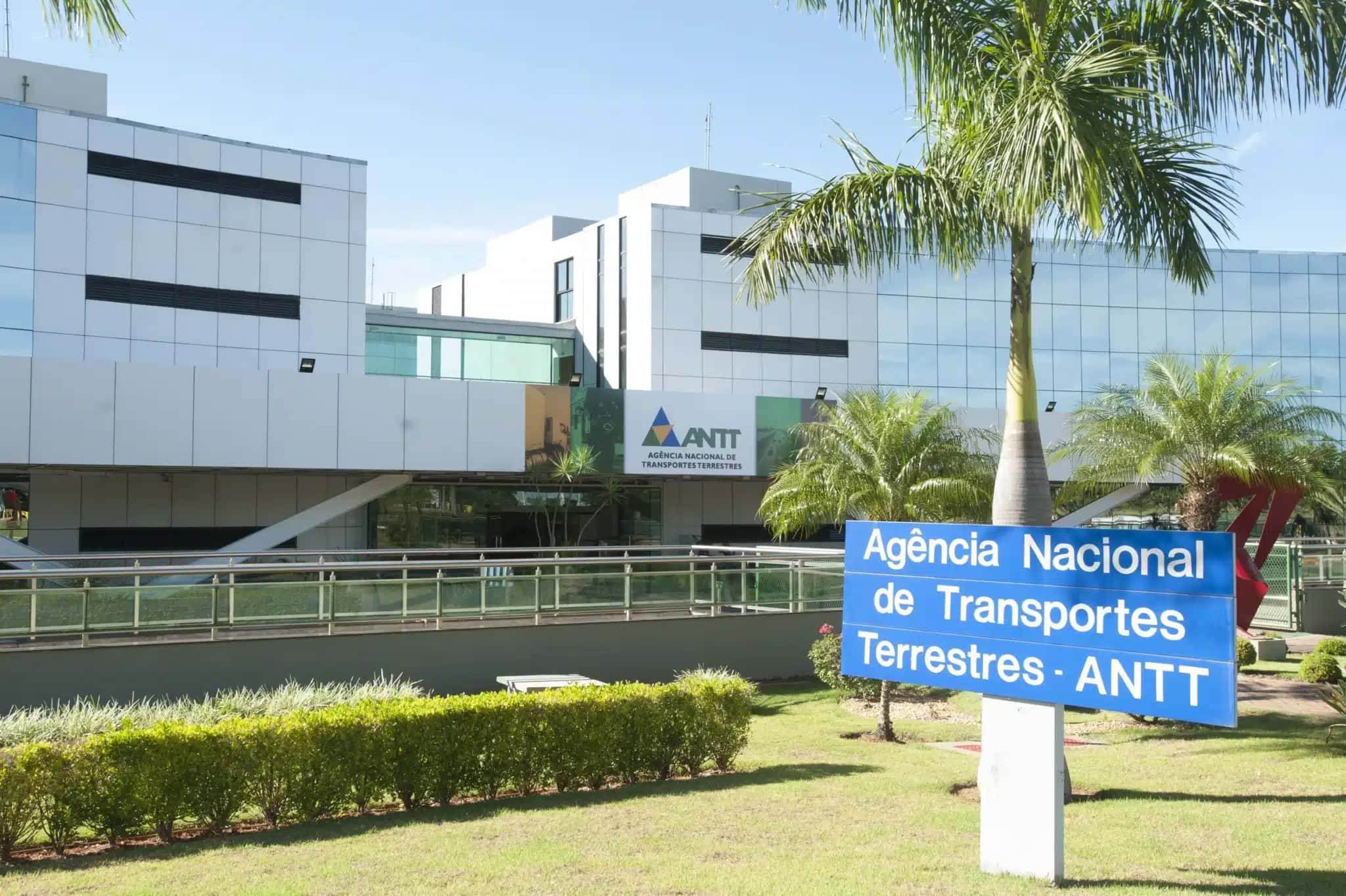 Sede da Agência Nacional de Transportes Terrestres (ANTT), em Brasília.