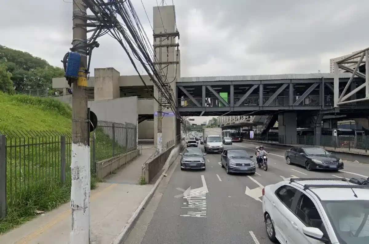 Terminal João Dias na Zona Sul de São Paulo, bairro da Vila Andrade