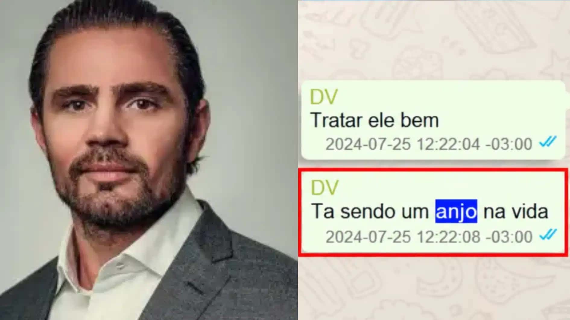 A Polícia Federal identificou uma conversa em que Daniel Vorcaro orienta seu cunhado e operador financeiro, Fabiano Zettel, a tratar bem Paulo Sérgio Neves de Souza, então chefe-adjunto do Departamento de Supervisão Bancária (Desup) do Banco Central e ex-diretor de Fiscalização da instituição. Segundo o relatório, Vorcaro afirmou que o servidor estava sendo um “anjo na vida” dele