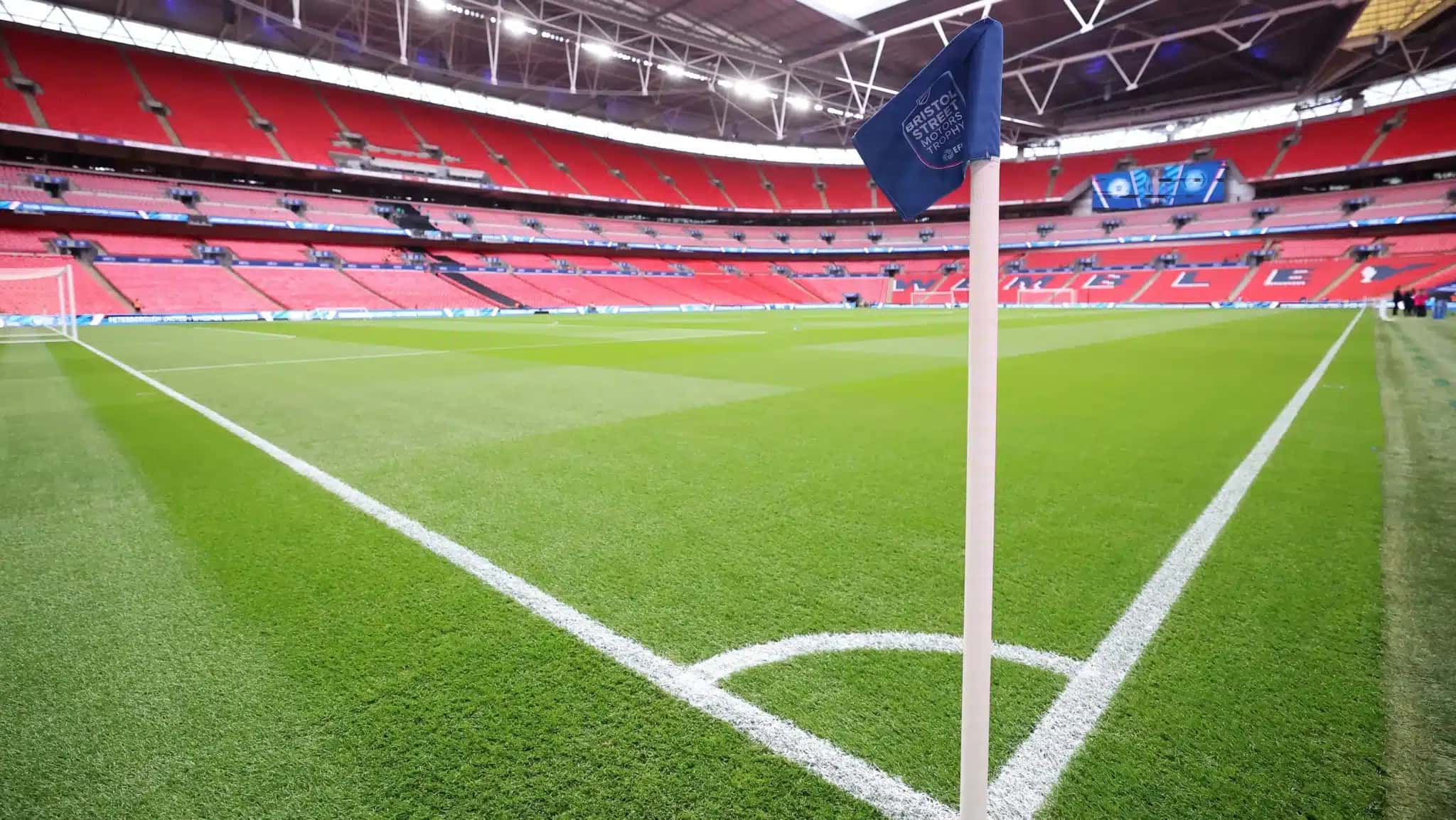 Estádio de Wembley, na Inglaterra