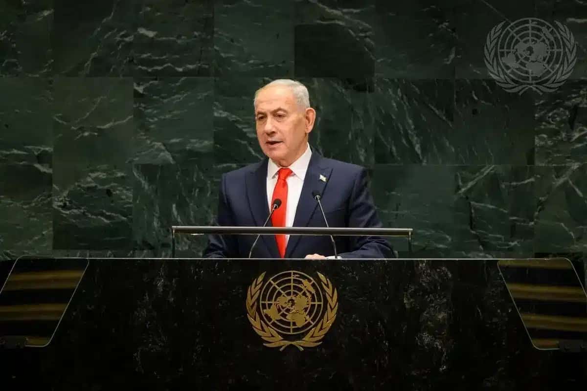 Benjamin Netanyahu discursa na ONU