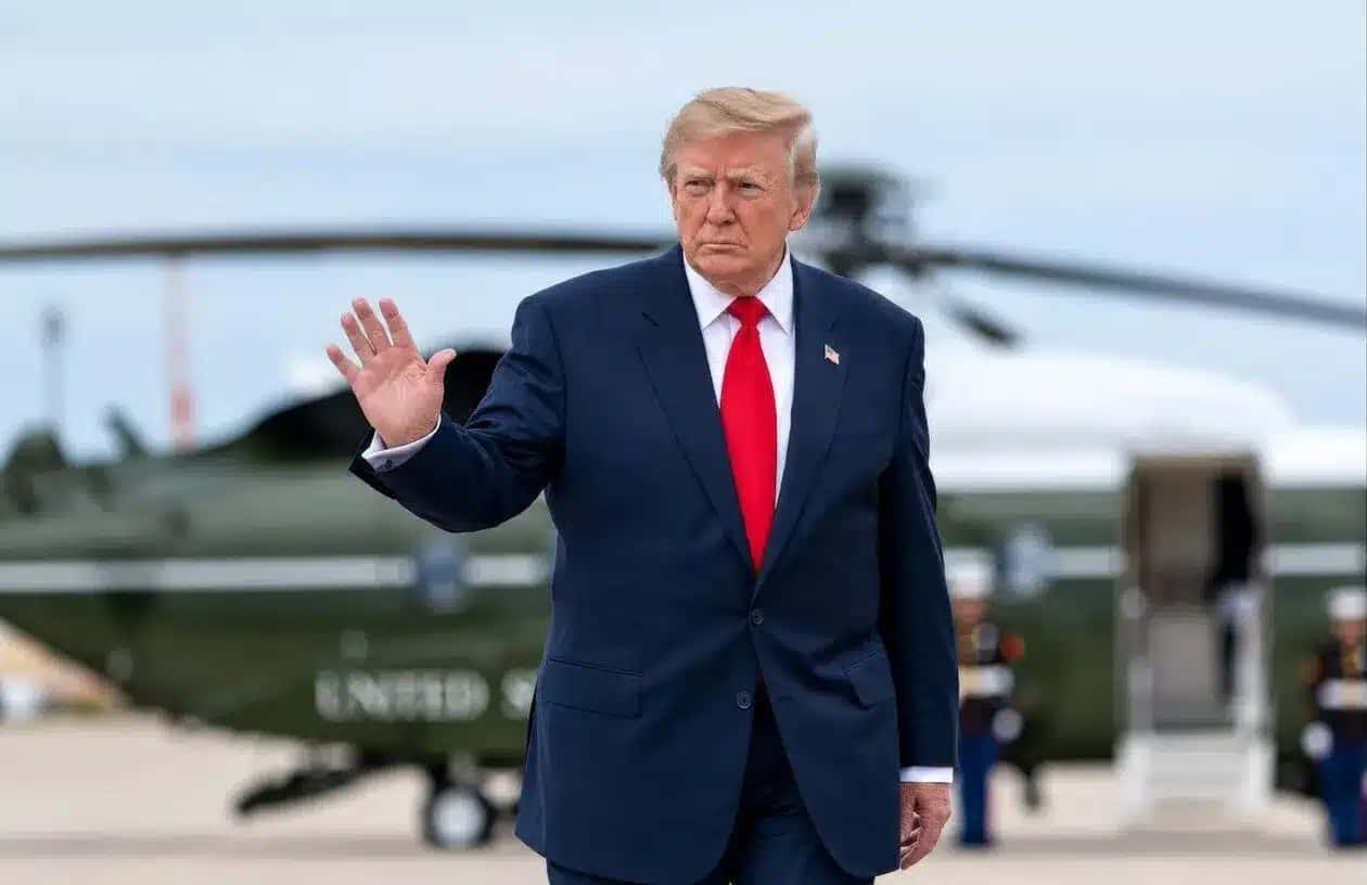 O presidente dos EUA, Donald Trump.