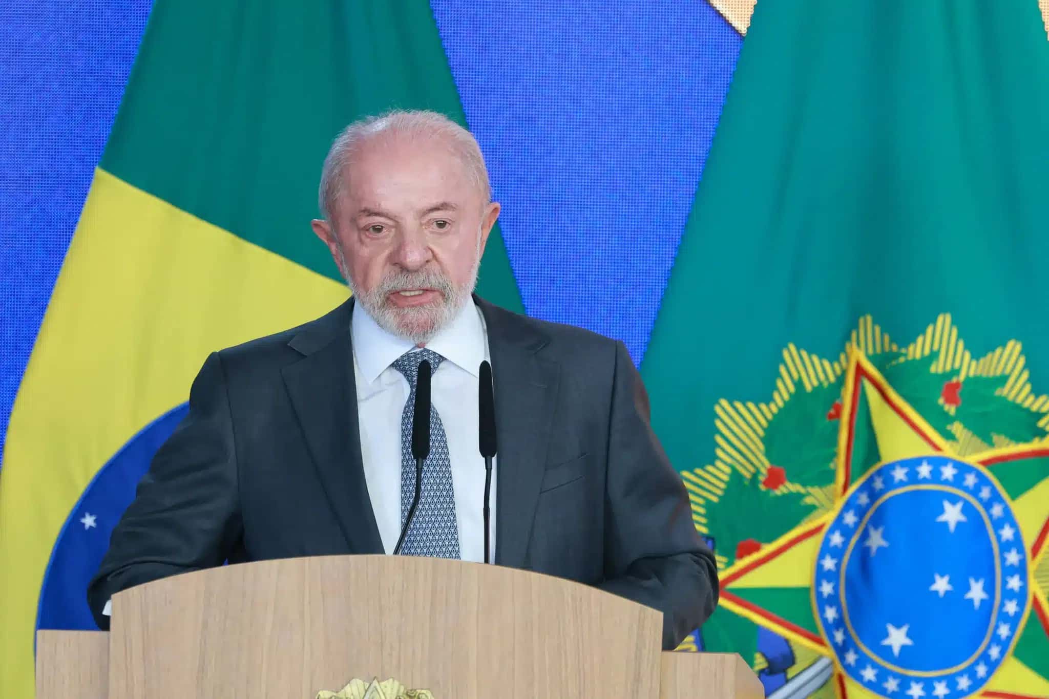 O presidente Luiz Inácio Lula da Silva (PT)