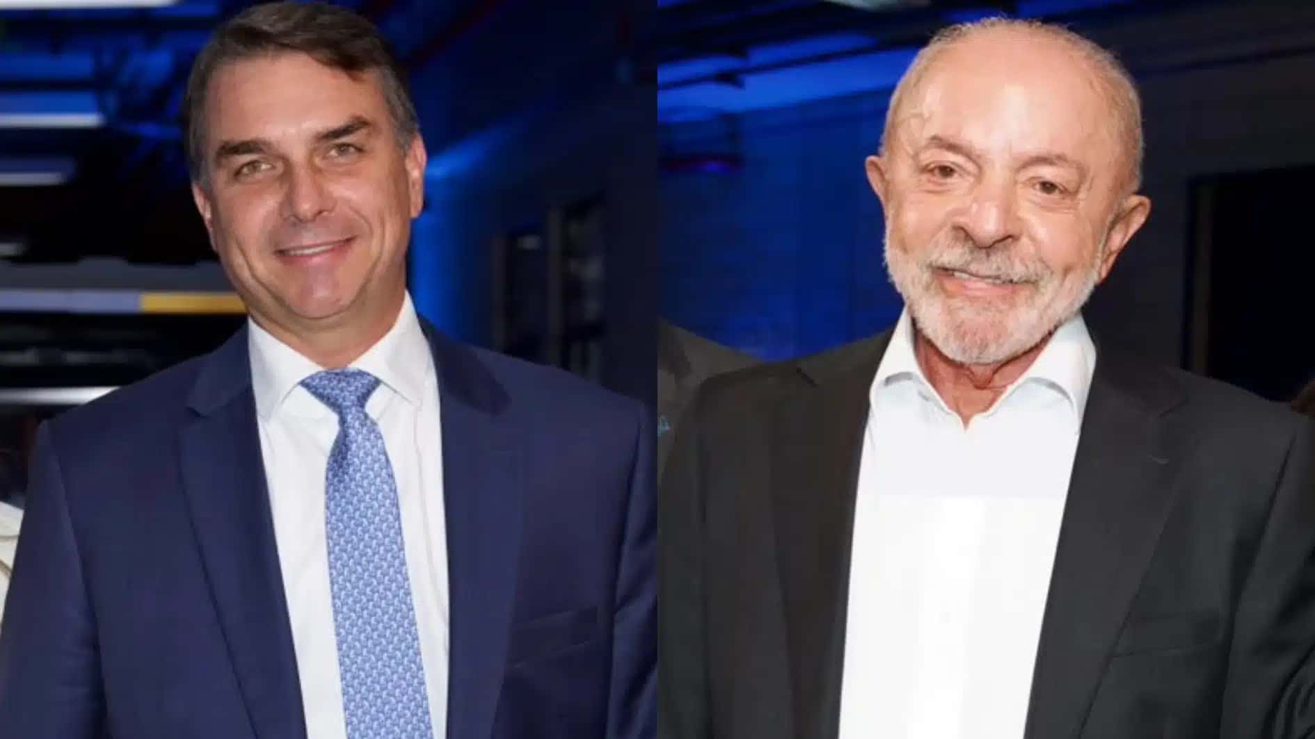 Candidatos à Presidência, Flávio Bolsonaro (PL) e Luiz Inácio Lula da Silva (PT) chegam aos Estúdios Globo para debate nesta sexta (23)