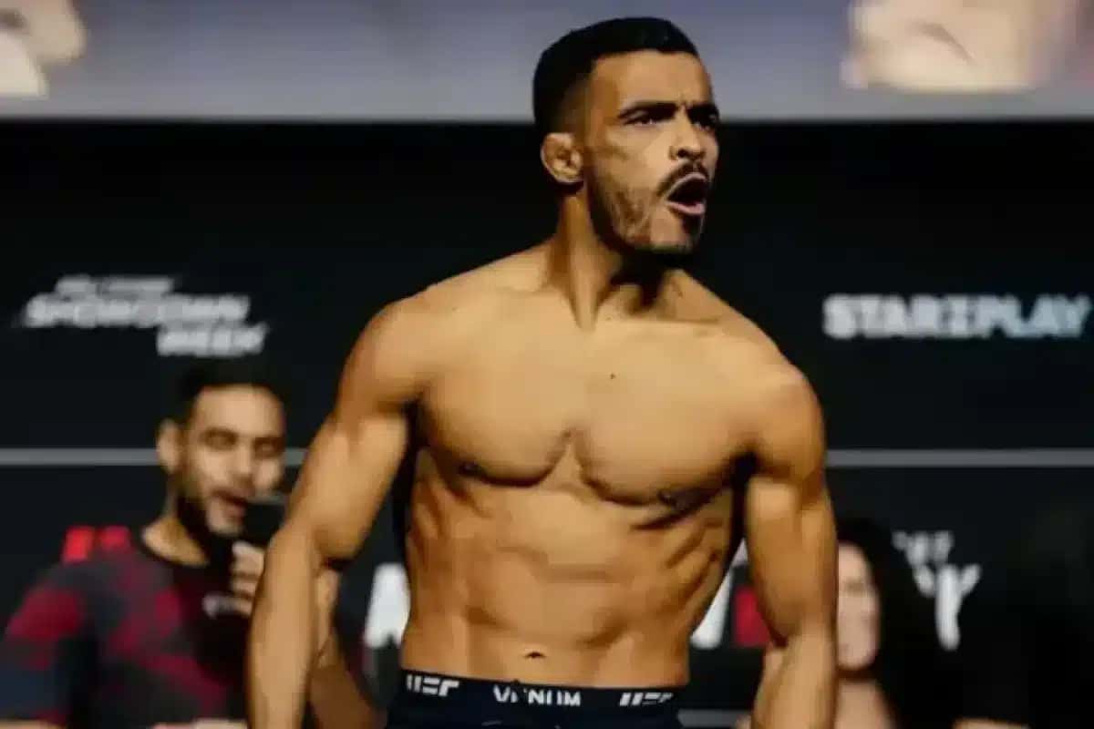 Ismael ‘Marreta’ Bonfim em ação no UFC.