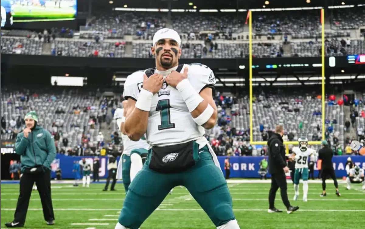 Jalen Hurts é um dos principais jogadores do Philadelphia Eagles