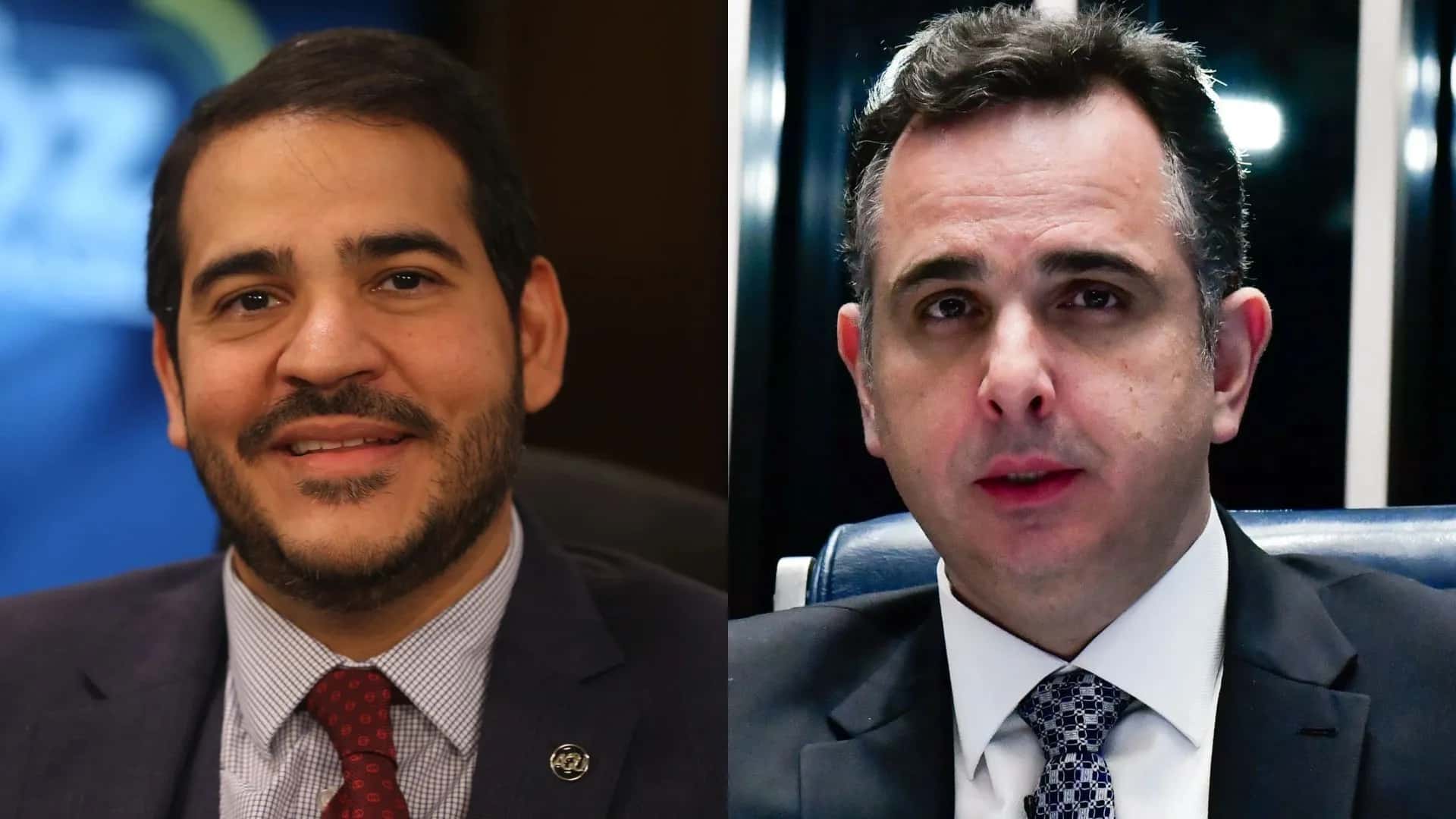 Jorge Messias e Rodrigo Pacheco, cotados para o STF | Foto: Reprodução/CNN Brasil