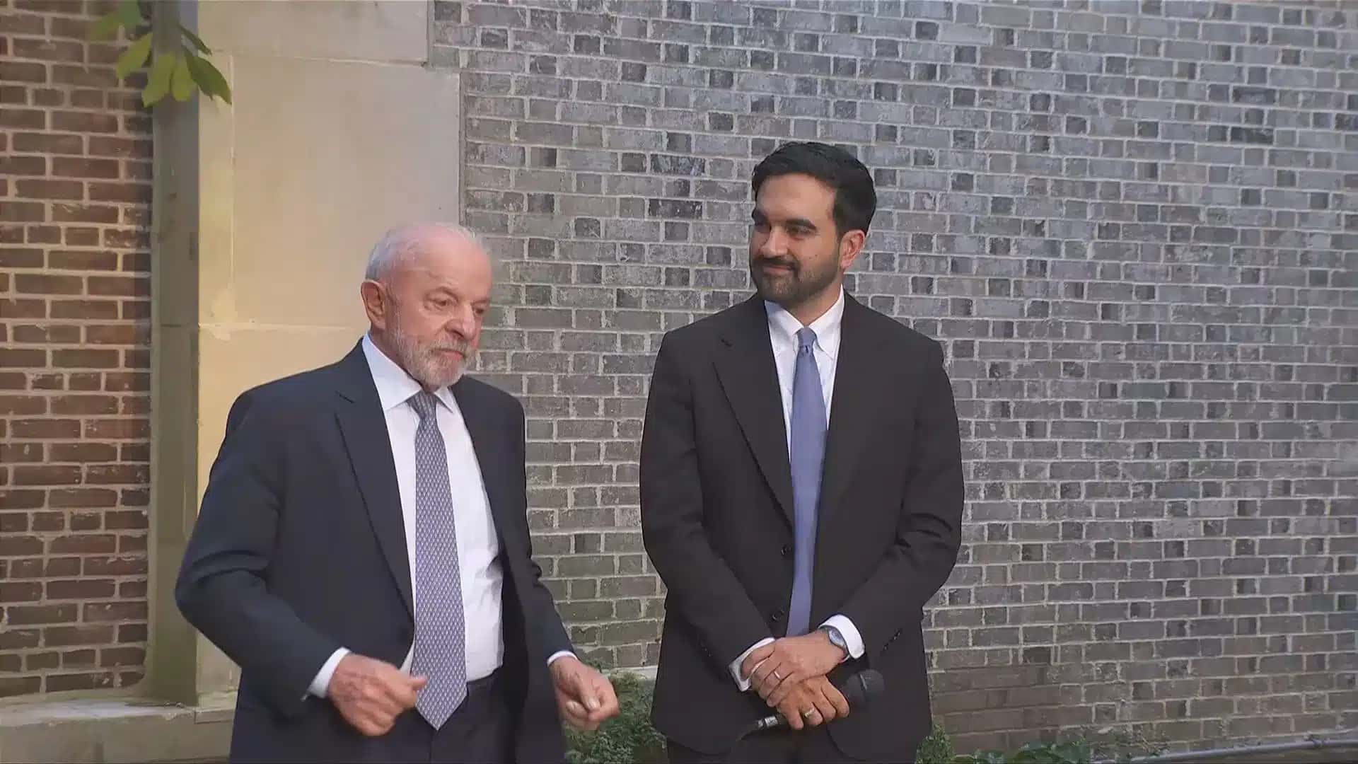 Lula e Mamdani se reúnem em Nova York.