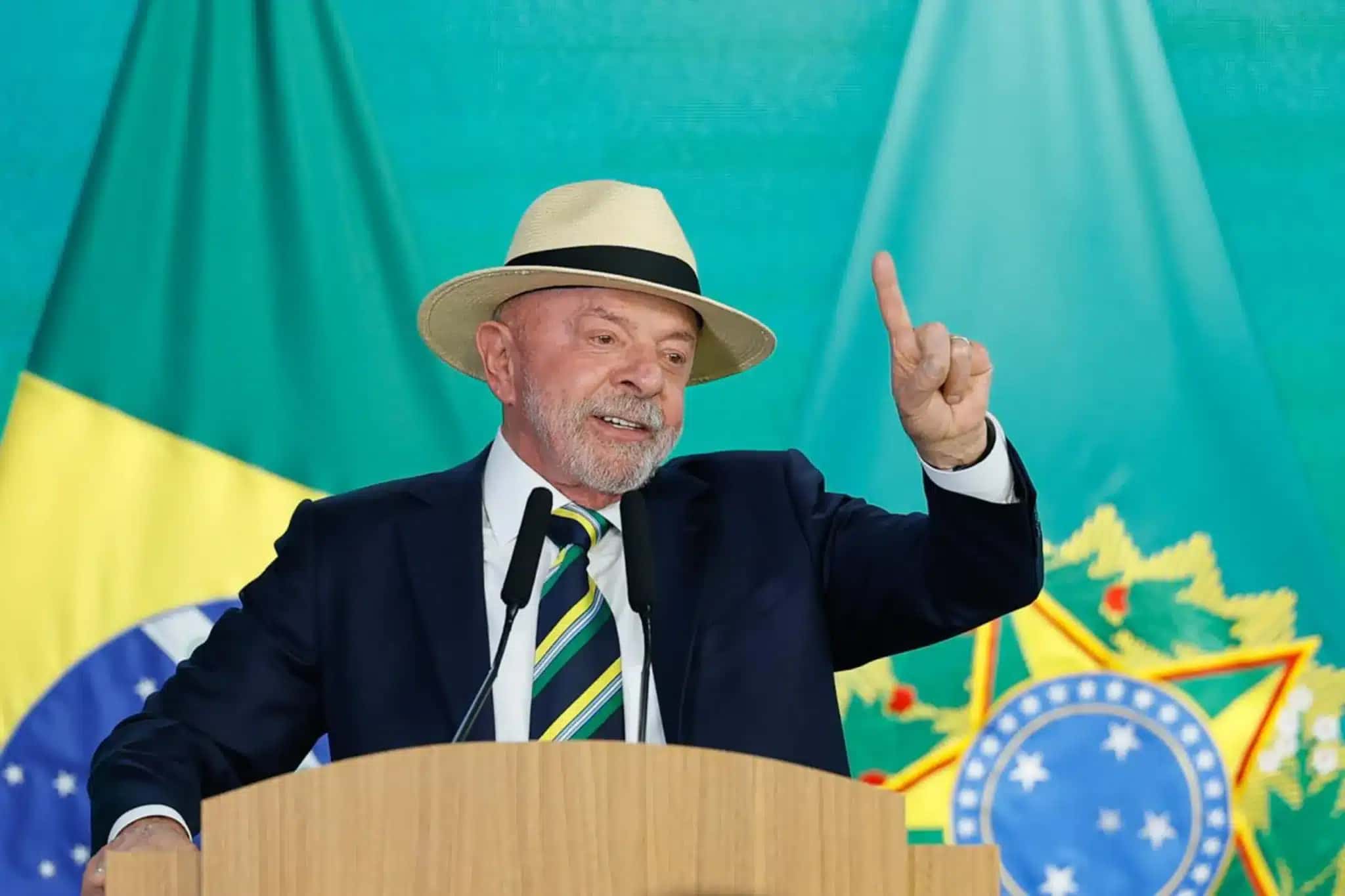 O presidente Luiz Inácio Lula da Silva (PT)